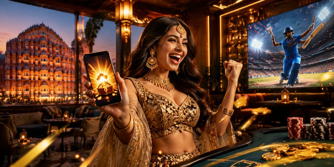 VIP player enjoying in Jaipur with premium deposit bonuses